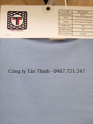 Ảnh mẫu vải RKO sản phẩm Công ty Tân Thịnh 1